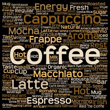 Espresso soyut kelime sırası
