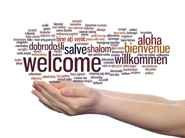 greeting international word cloud 