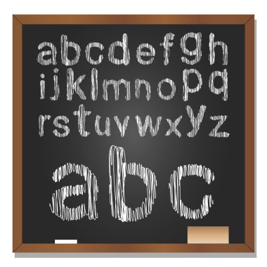  el yazısı, kroki veya karalama yazı tipi