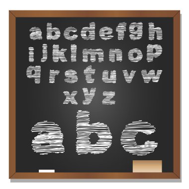  el yazısı, kroki veya karalama yazı tipi