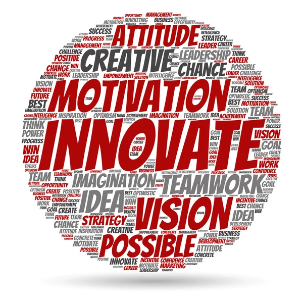 Creatieve Business Word Cloud — Stockfoto