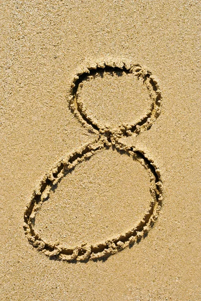 황금 모래 수 — 스톡 사진