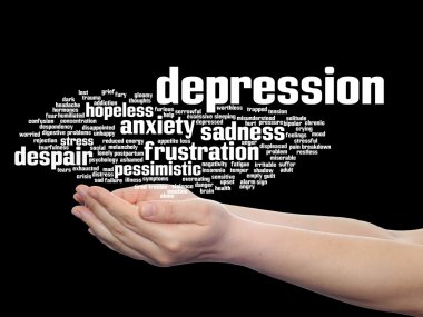 kelime bulutu elinde