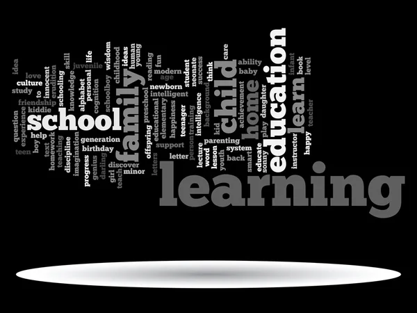 Educação Word Cloud — Fotografia de Stock