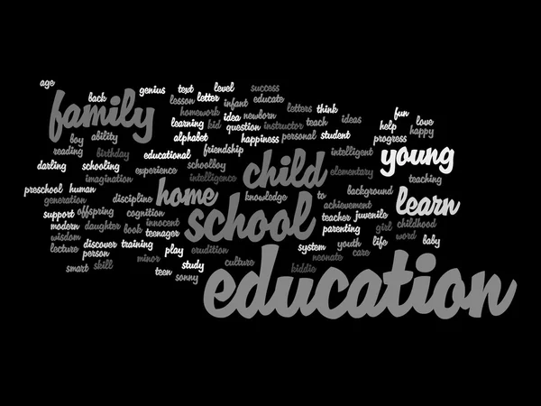 Onderwijs word cloud — Stockfoto