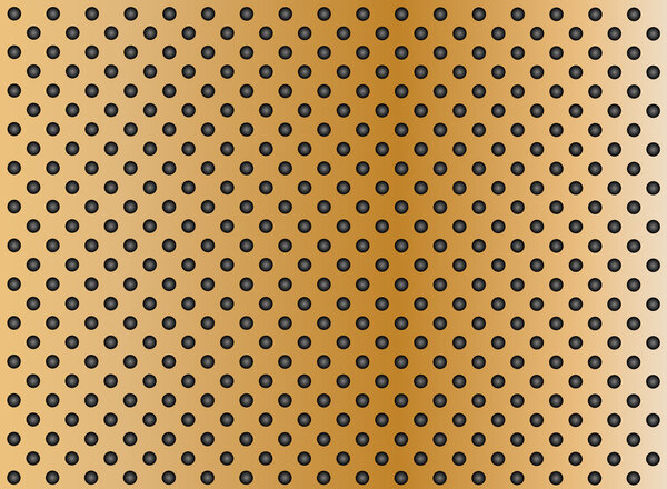 Перфорированный алюминиевый рисунок
