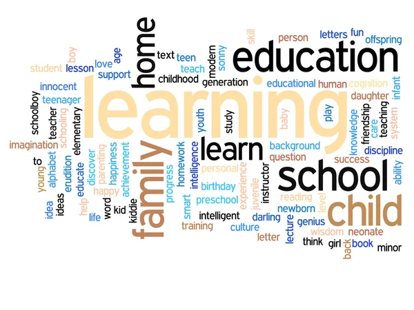 Education words cloud — Stock Photo, Image