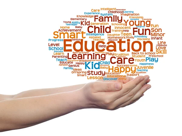 Education words cloud — Stock Photo, Image