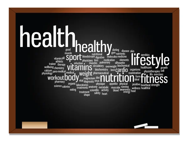 Health  word cloud — Stock Photo, Image