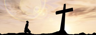 kavramsal siyah çapraz