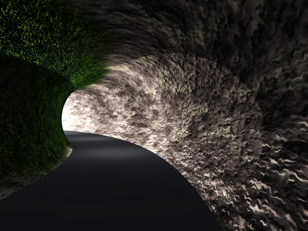 Resumo túnel rodoviário — Fotografia de Stock