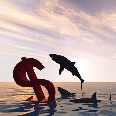  kavramsal kanlı Doları işaret