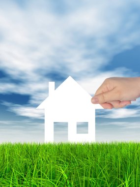 el tutulan beyaz kağıt evi