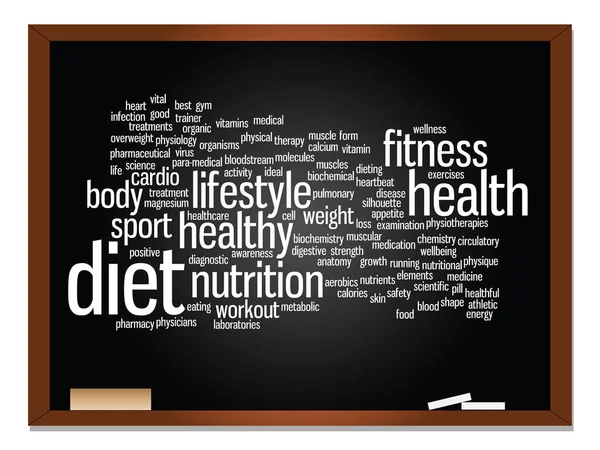 Health word cloud — Stock Photo, Image