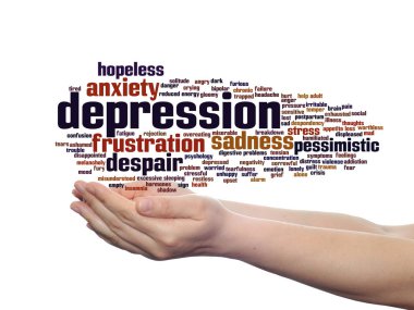 ruhsal duygusal bozukluk kelime bulutu 