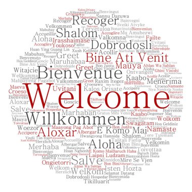  tebrik uluslararası kelime bulutu 