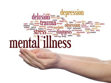  akıl hastalığı bozukluğu kelime bulutu