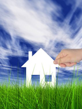 el tutulan beyaz kağıt evi