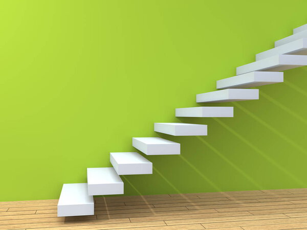  лестница рядом со стеной
 