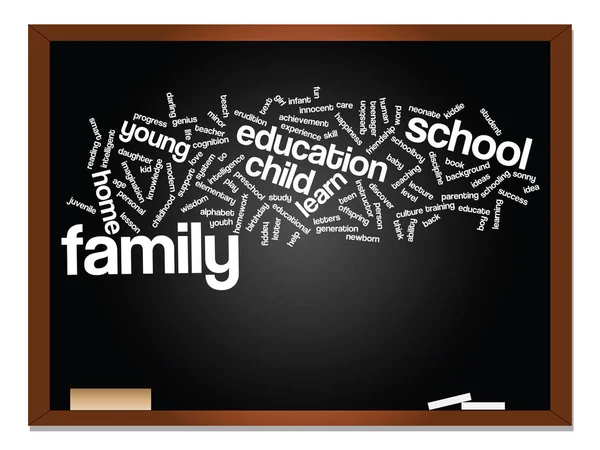 Education abstract word cloud — Stock Photo, Image