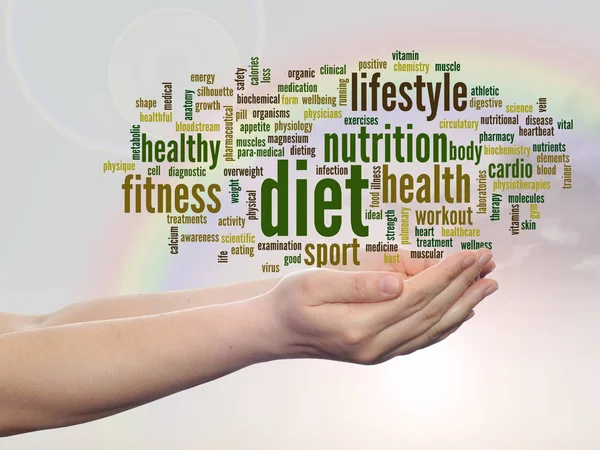 Health word cloud — Stock Photo, Image