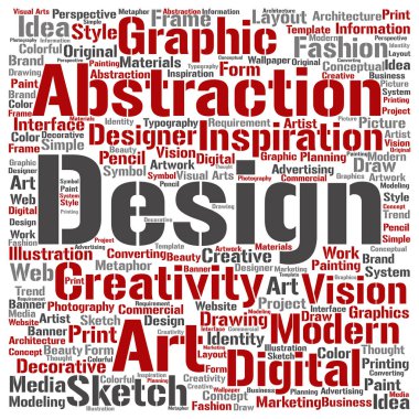 Sanat grafik tasarım kelime 