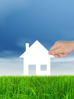 el tutulan beyaz kağıt evi