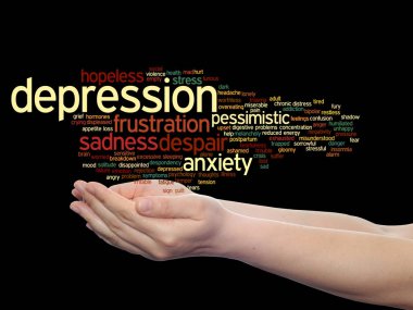 ruhsal duygusal bozukluk kelime bulutu 