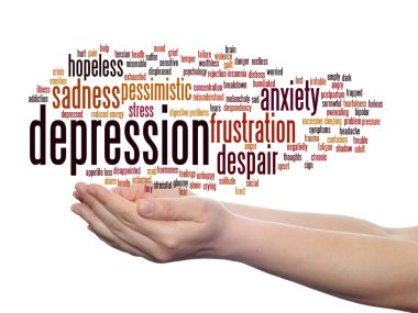 ruhsal duygusal bozukluk kelime bulutu 