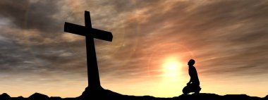  kavramsal siyah çapraz 