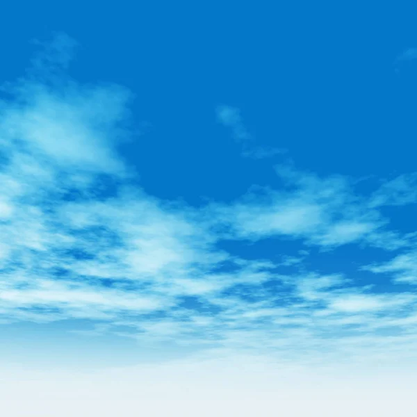 Witte cloudscape achtergrond — Stockfoto