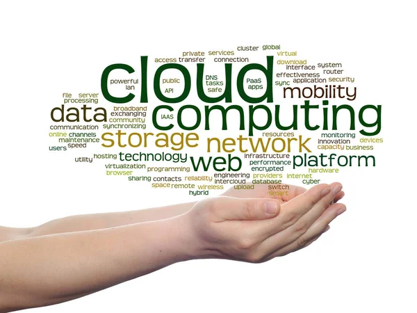 Cloud Computing технології — стокове фото