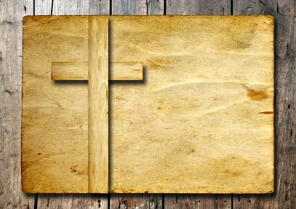 Christliches religiöses Kreuz — Stockfoto