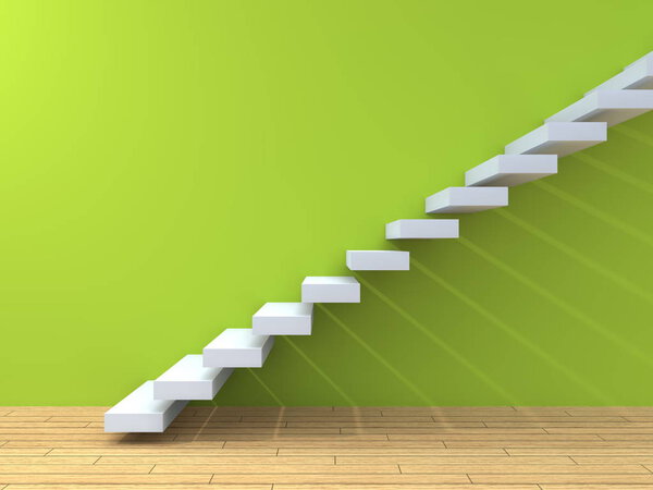  лестница рядом со стеной
 