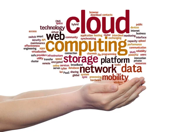 Cloud Computing технології — стокове фото