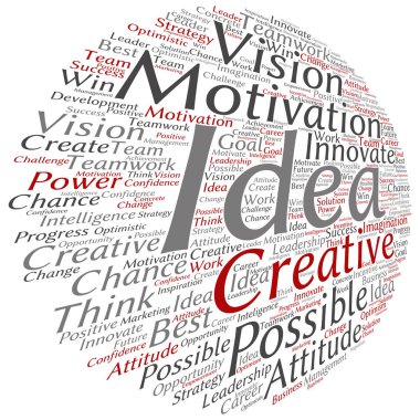 kavramsal iş kelime bulutu