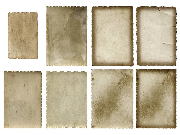 Vintage paper background set — Stock Photo, Image