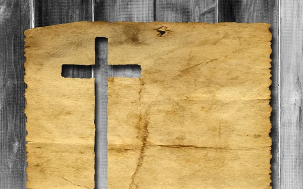 Christliches religiöses Kreuz — Stockfoto