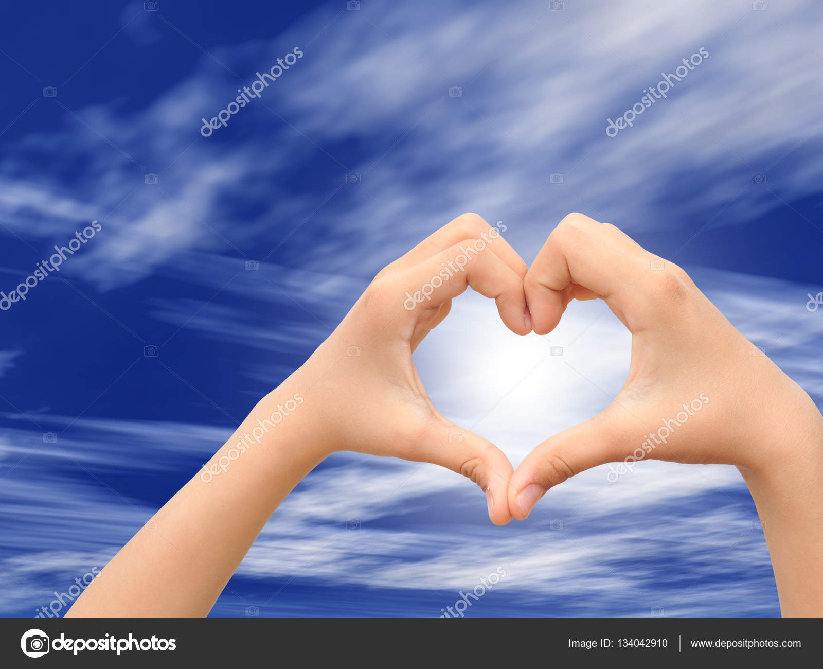 Hands making heart shape Stock Photo by ©design36 134042910