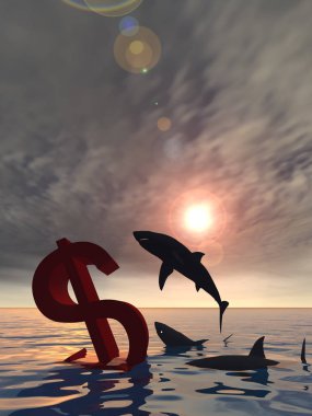 Kanlı Doları sembol su