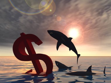 Kanlı Doları sembol su