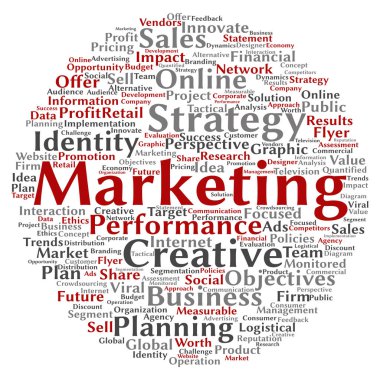 pazarlama hedef kelime bulutu 