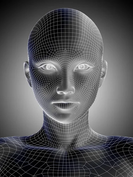 kadın tel kafes kafa