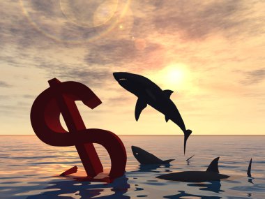 Kanlı Doları sembol su