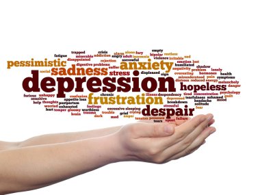 ruhsal duygusal bozukluk kelime bulutu