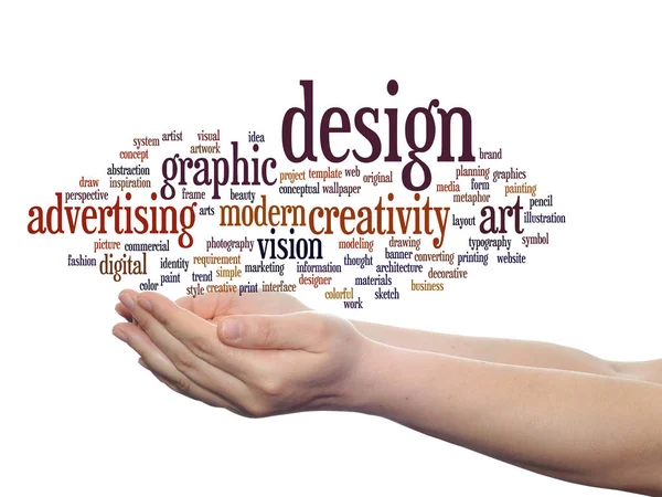 art graphic design word cloud