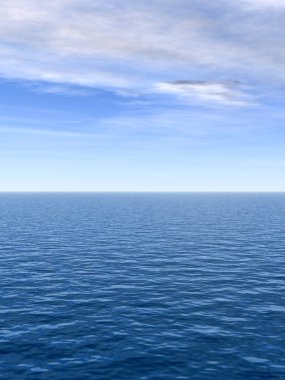 deniz ve gökyüzü arkaplanı