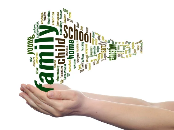 Education text word cloud — Stock Photo, Image