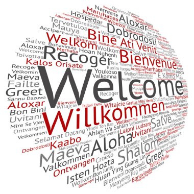 tebrik uluslararası kelime bulutu