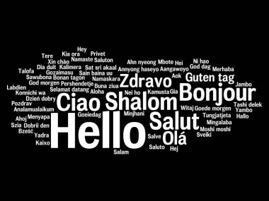 tebrik uluslararası kelime bulutu